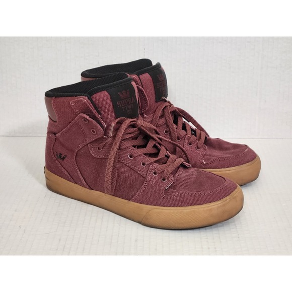Red Supra High Tops